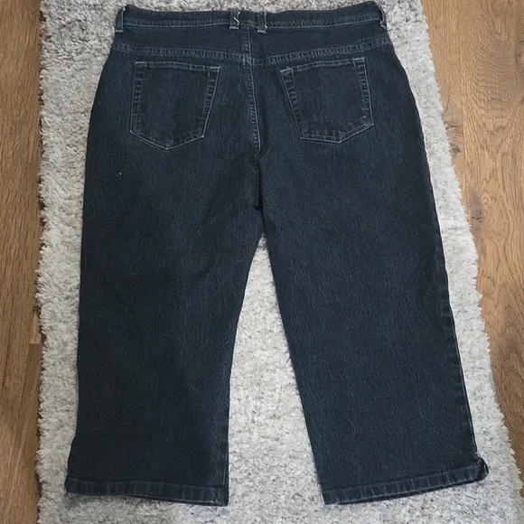 Gloria Vanderbilt Dark Denim Jeans [J6] - Picture 2 of 3